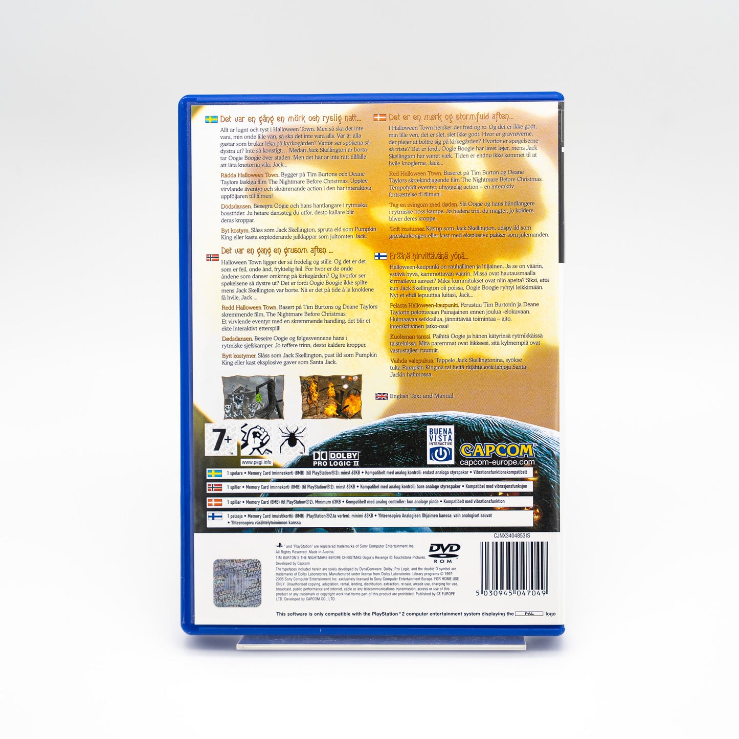 Tim Burton’s The Nightmare Before Christmas: Oogie's Revenge - PlayStation 2