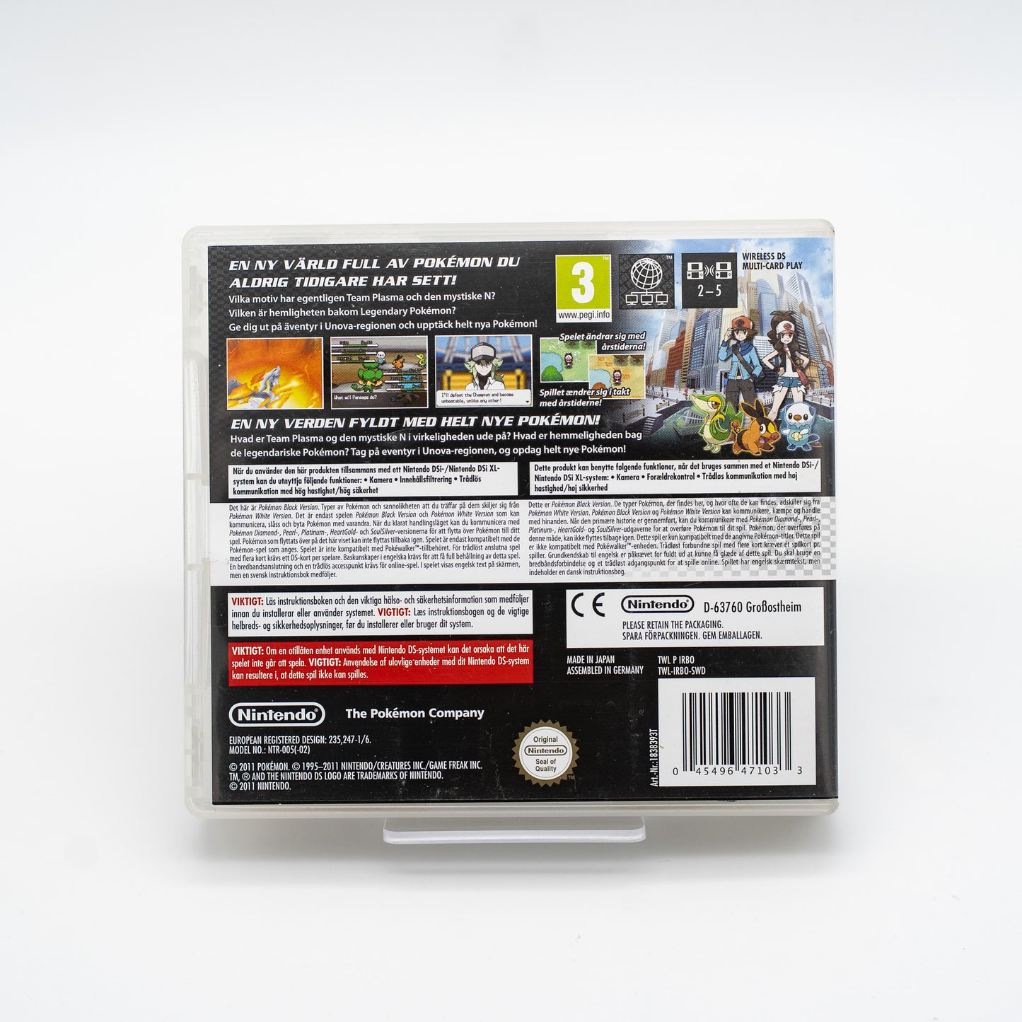 Pokémon Black Version - Nintendo DS