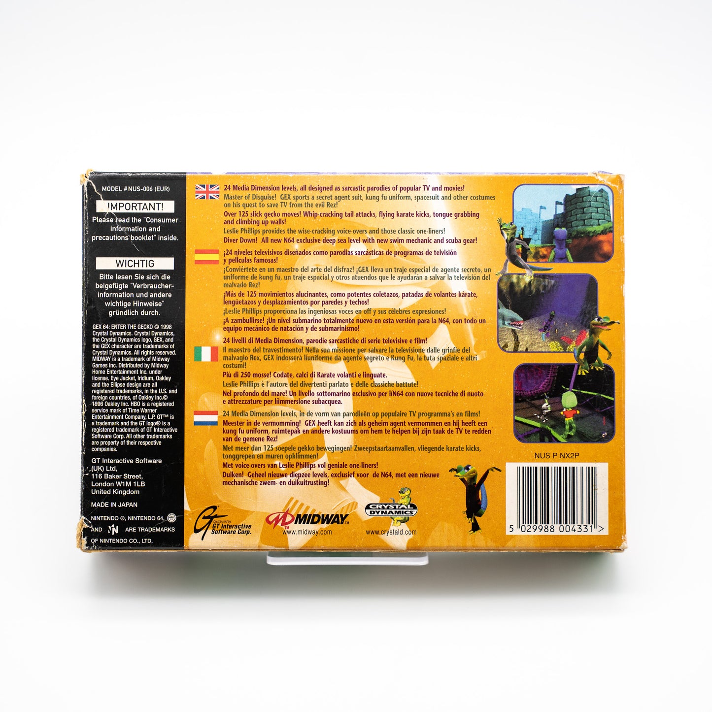 Gex: Enter the Gecko - Nintendo 64