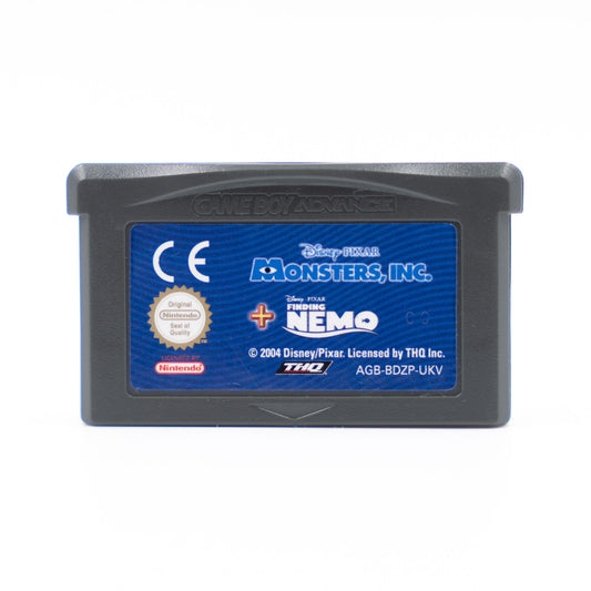 Monsters, Inc. + Finding Nemo - Game Boy Advance