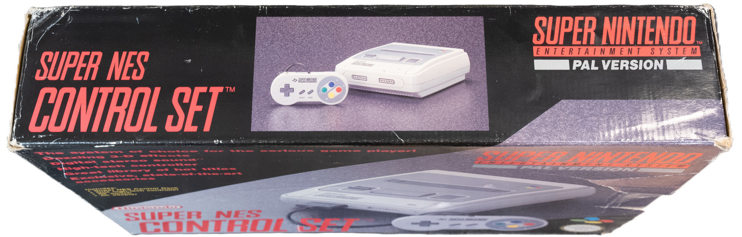 Super Nintendo Entertainment System (SNES) komplett i eske