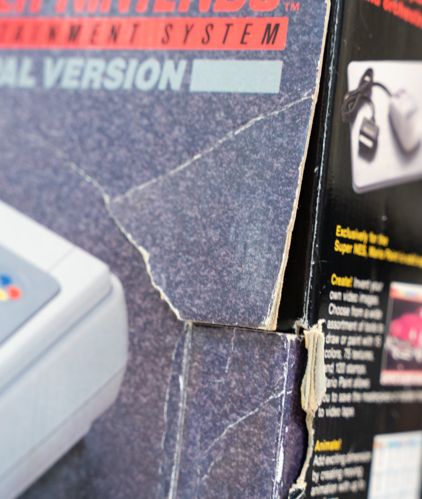 Super Nintendo Entertainment System (SNES) komplett i eske