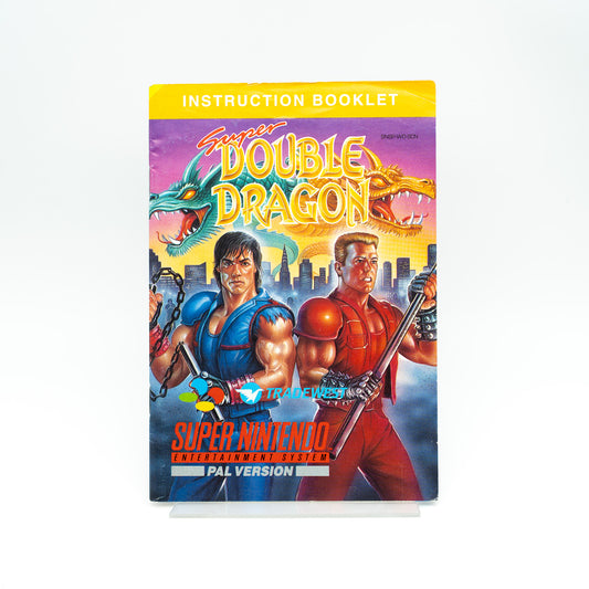 Manual: Super Double Dragon - Super Nintendo (SNES)