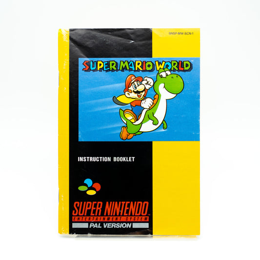 Manual: Super Mario World - Super Nintendo (SNES)