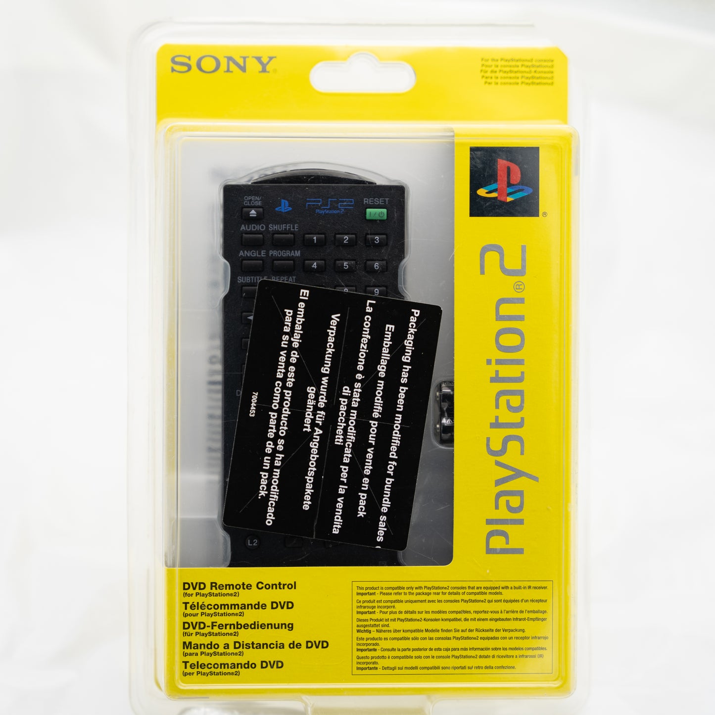 Fjernkontroll (forseglet) til PlayStation 2