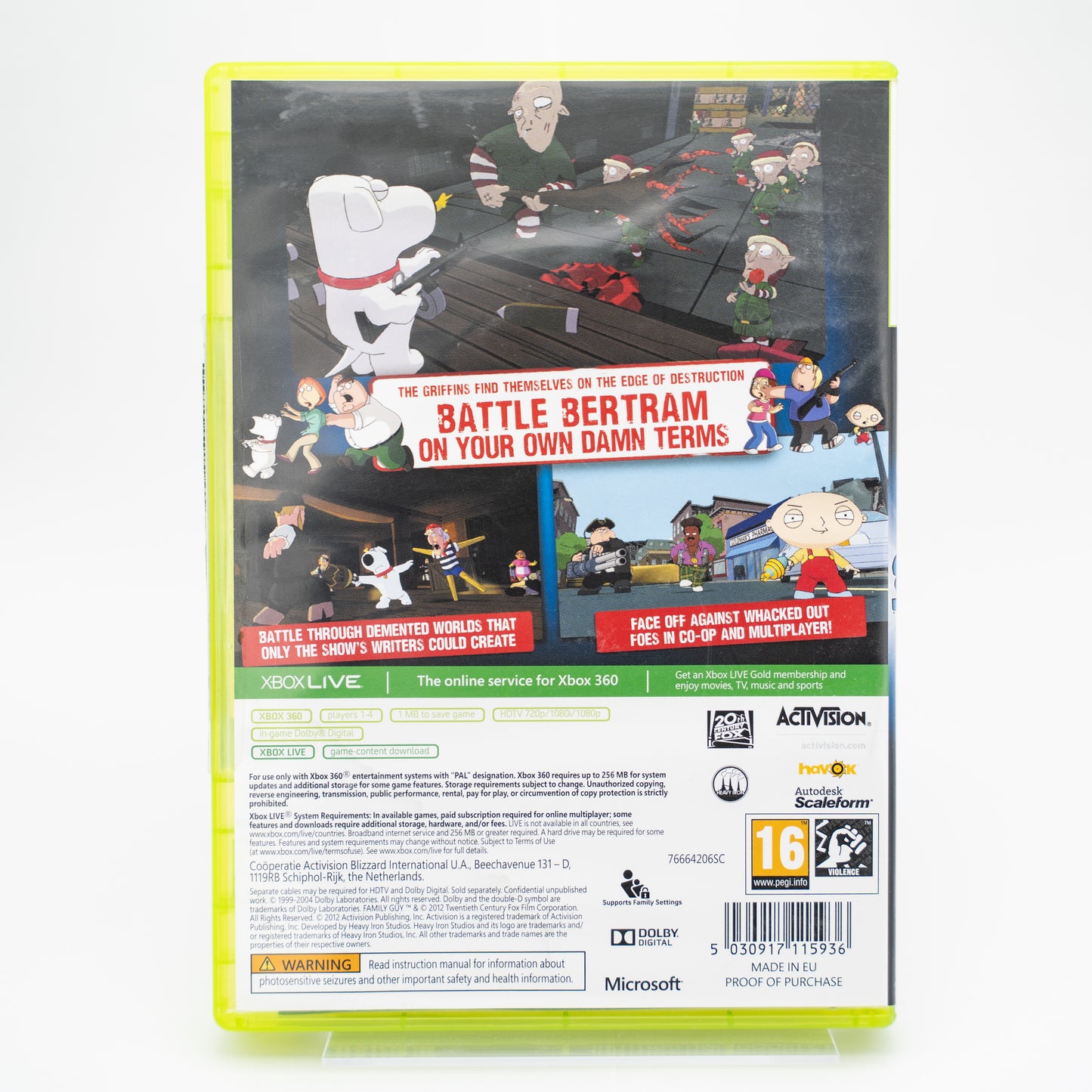 Family Guy: Back to the Multiverse - Xbox 360