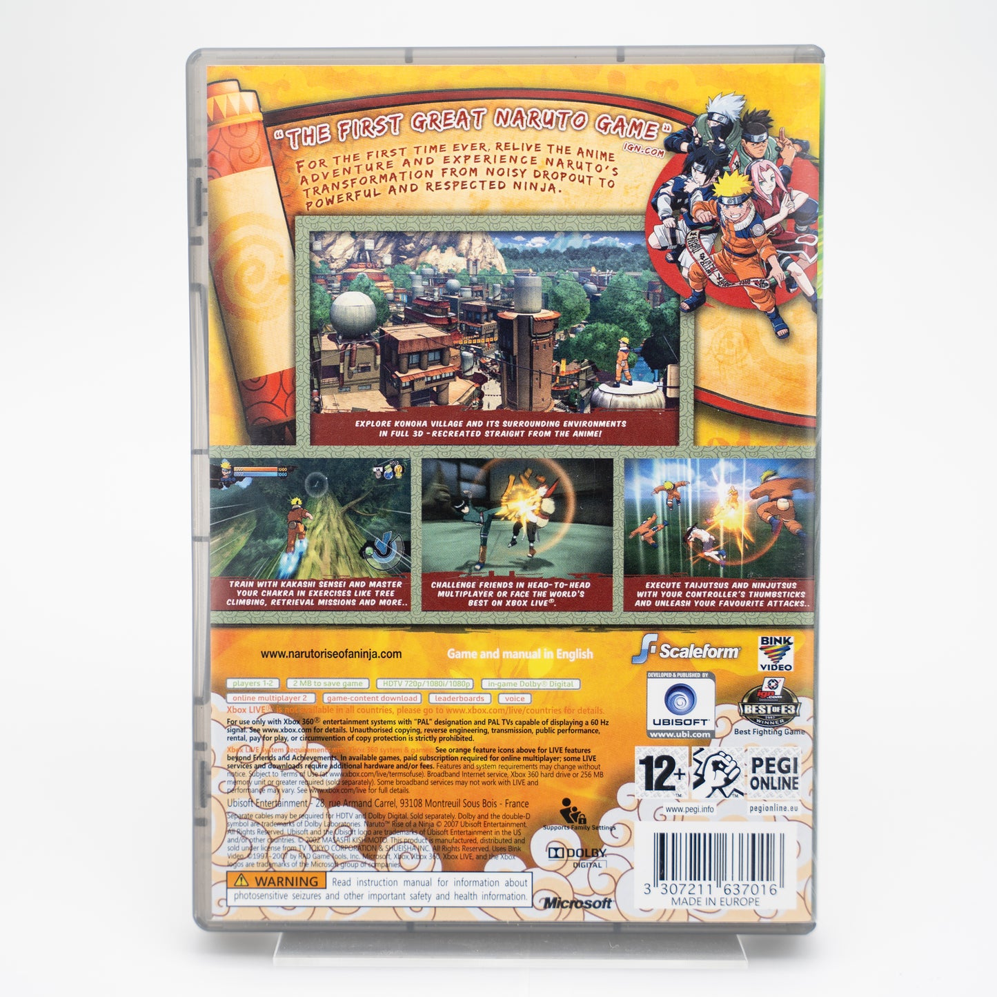 Naruto: Rise of a Ninja (Classics) - Xbox 360