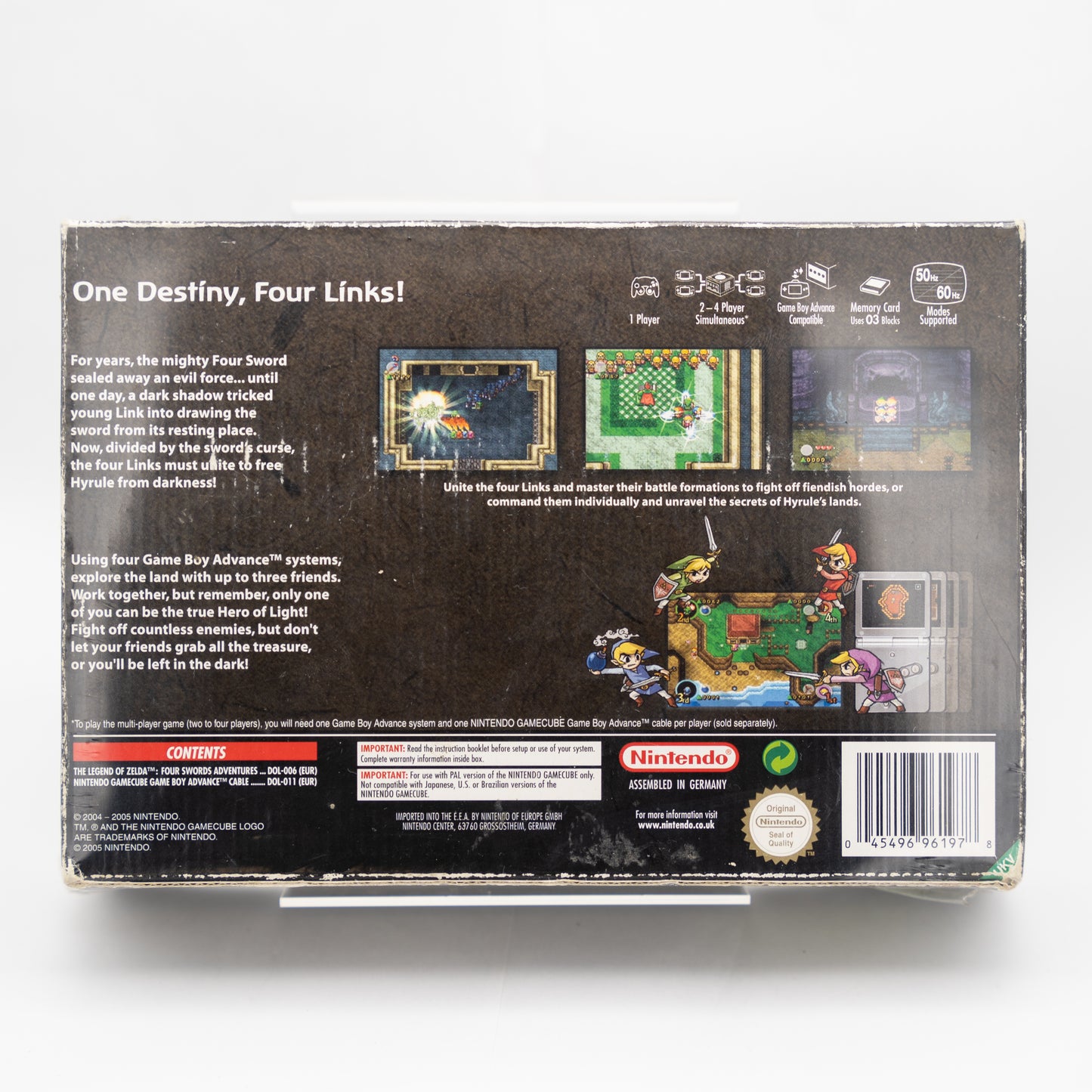 The Legend of Zelda: Four Swords Adventures (BIG BOX) - Nintendo GameCube