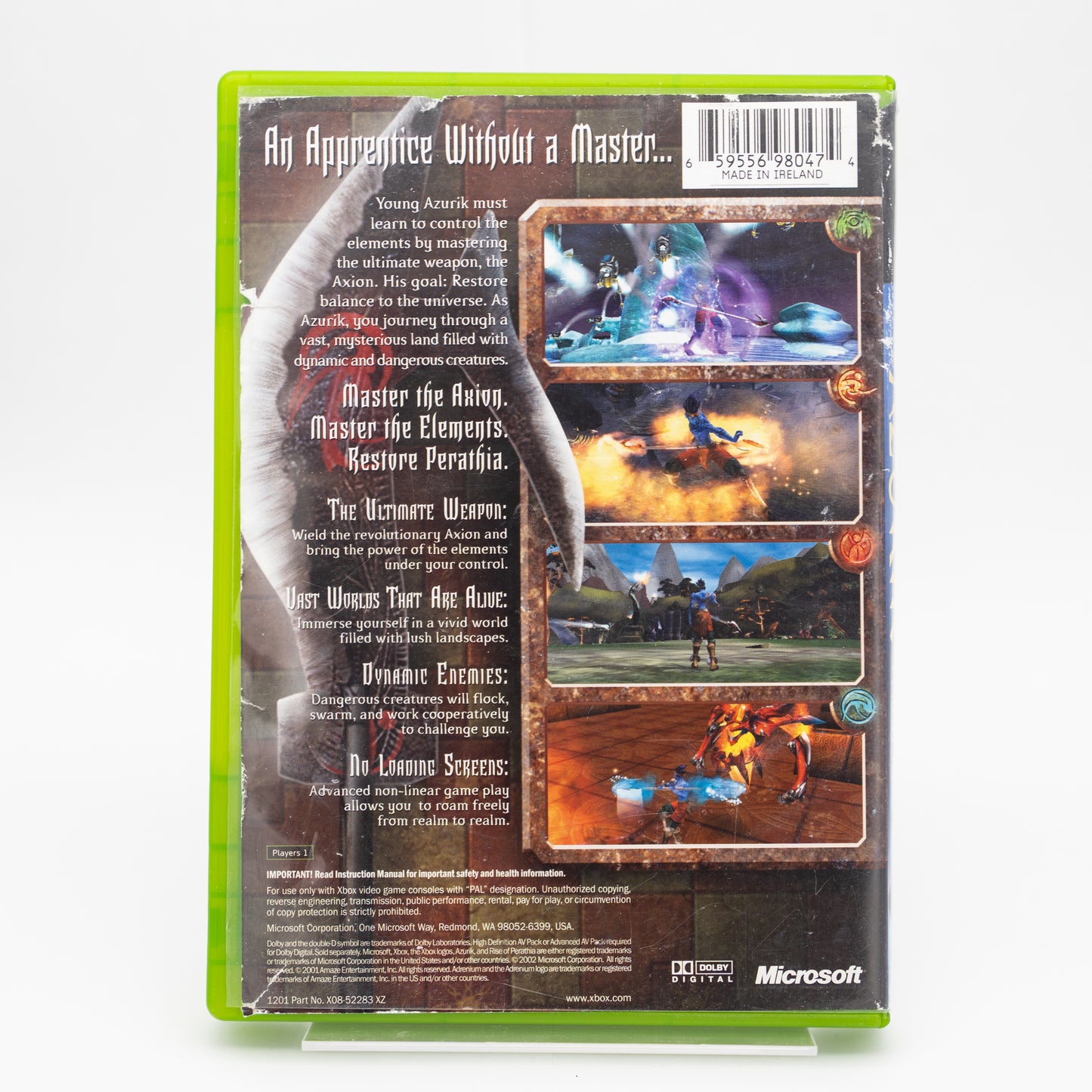 Azurik: Rise of Perathia - Xbox