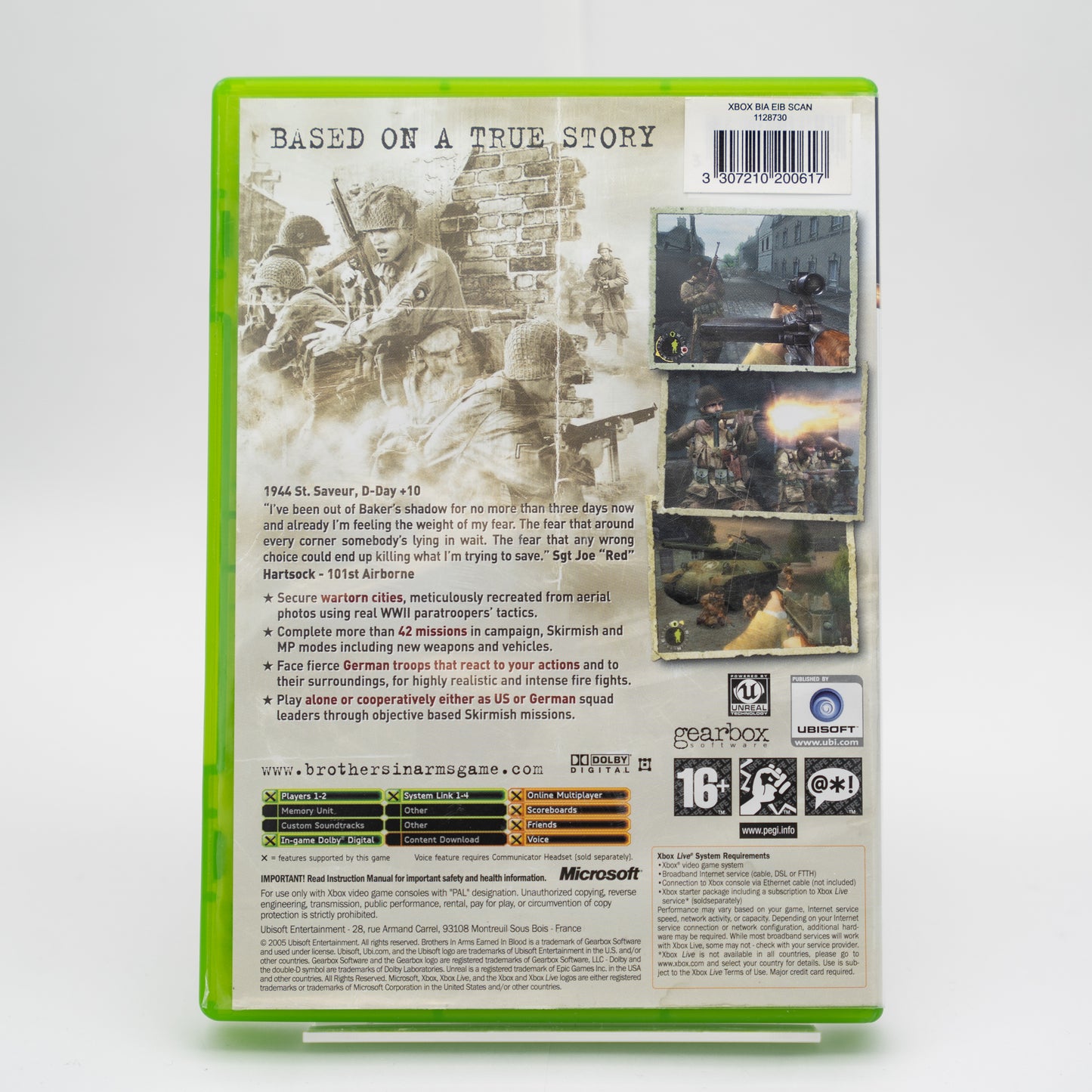 Brothers in Arms: Earned in Blood - Xbox