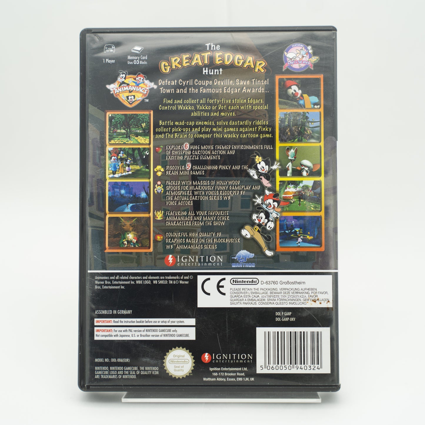 Animaniacs: The Great Edgar Hunt - GameCube