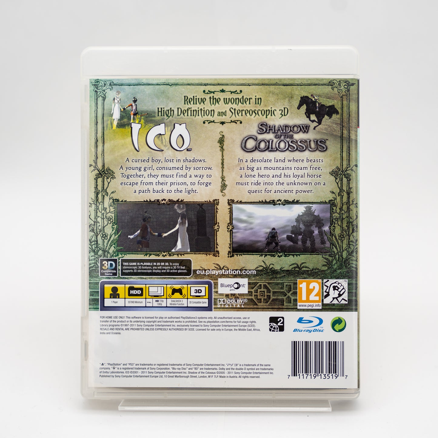 ICO & Shadow of Colossus - PlayStation 3