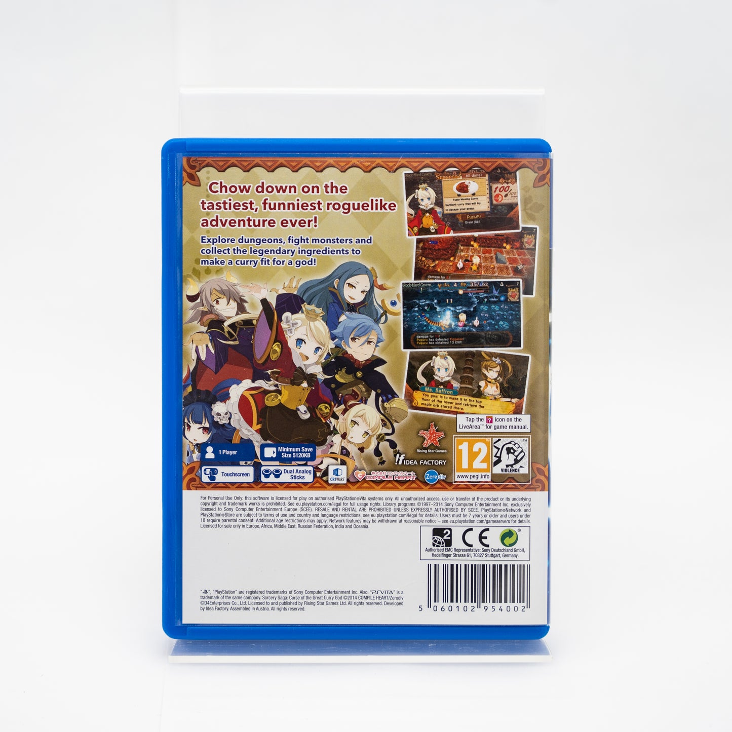 Sorcery Saga: Curse of the Great Curry God - PS Vita
