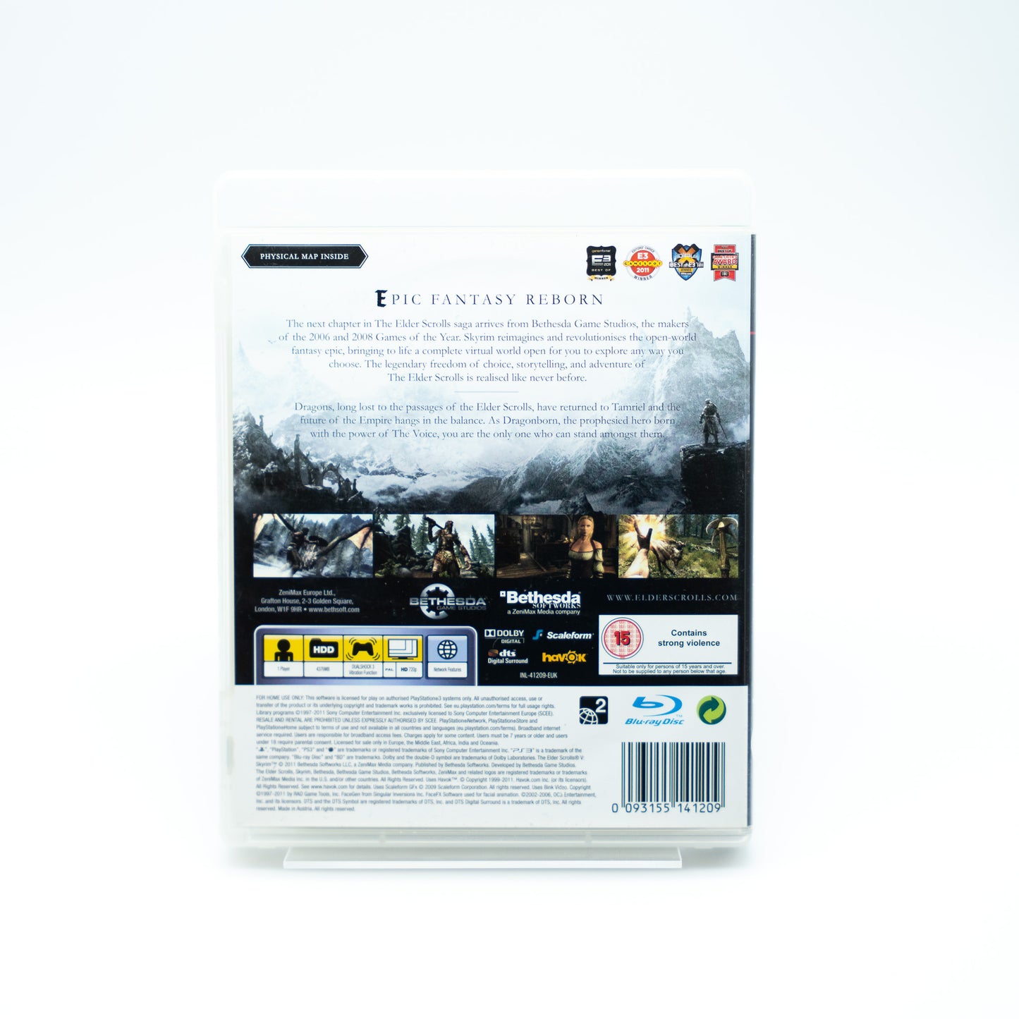 The Elder Scrolls V - Skyrim m/kart - PlayStation 3