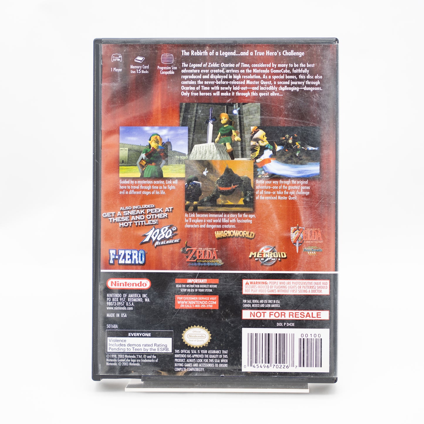 The Legend of Zelda: Ocarina of Time (Master Quest) - GameCube (NTSC)