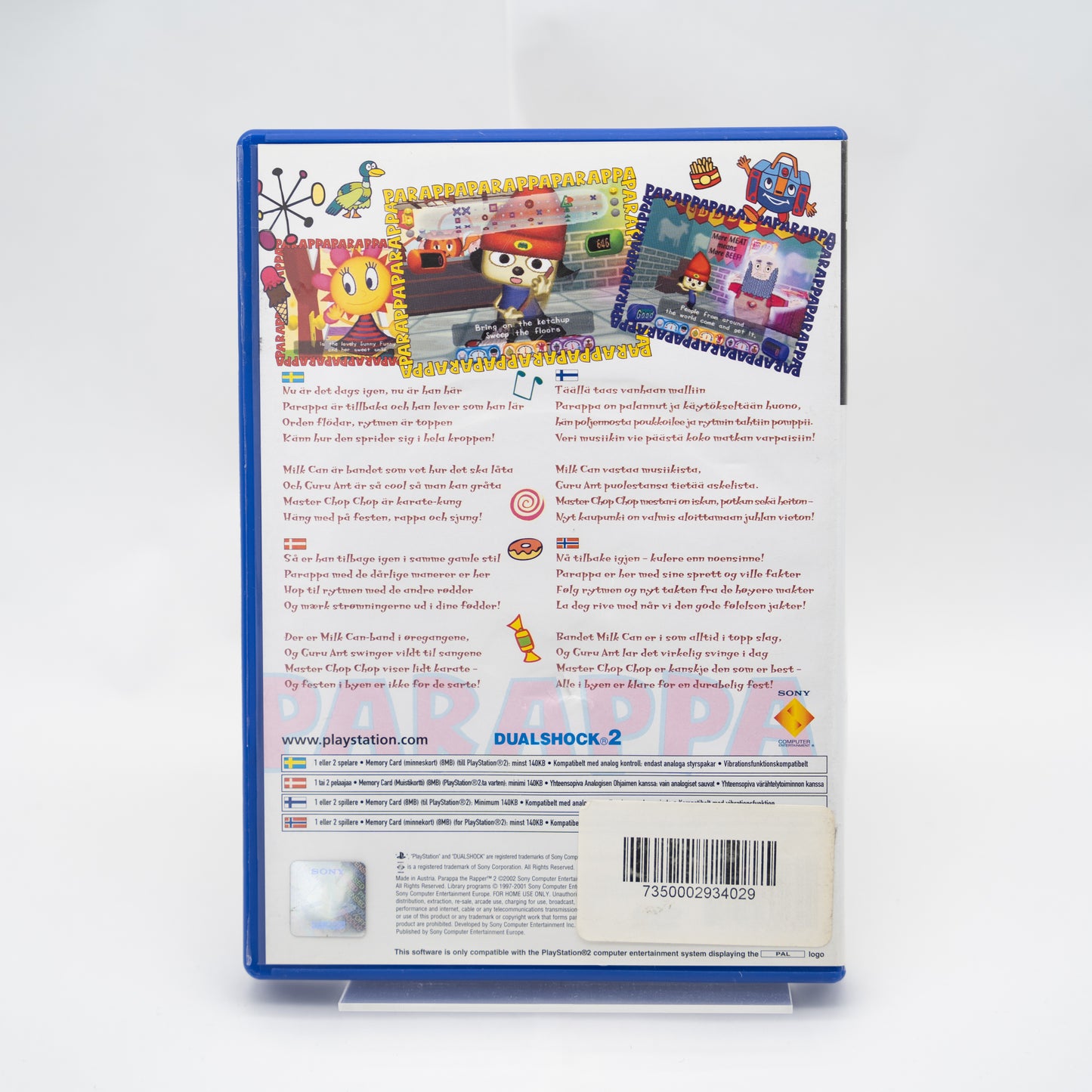PaRappa The Rapper 2 - PlayStation 2