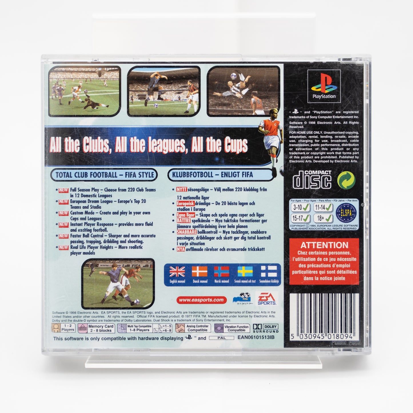 Fifa 99 - PlayStation 1