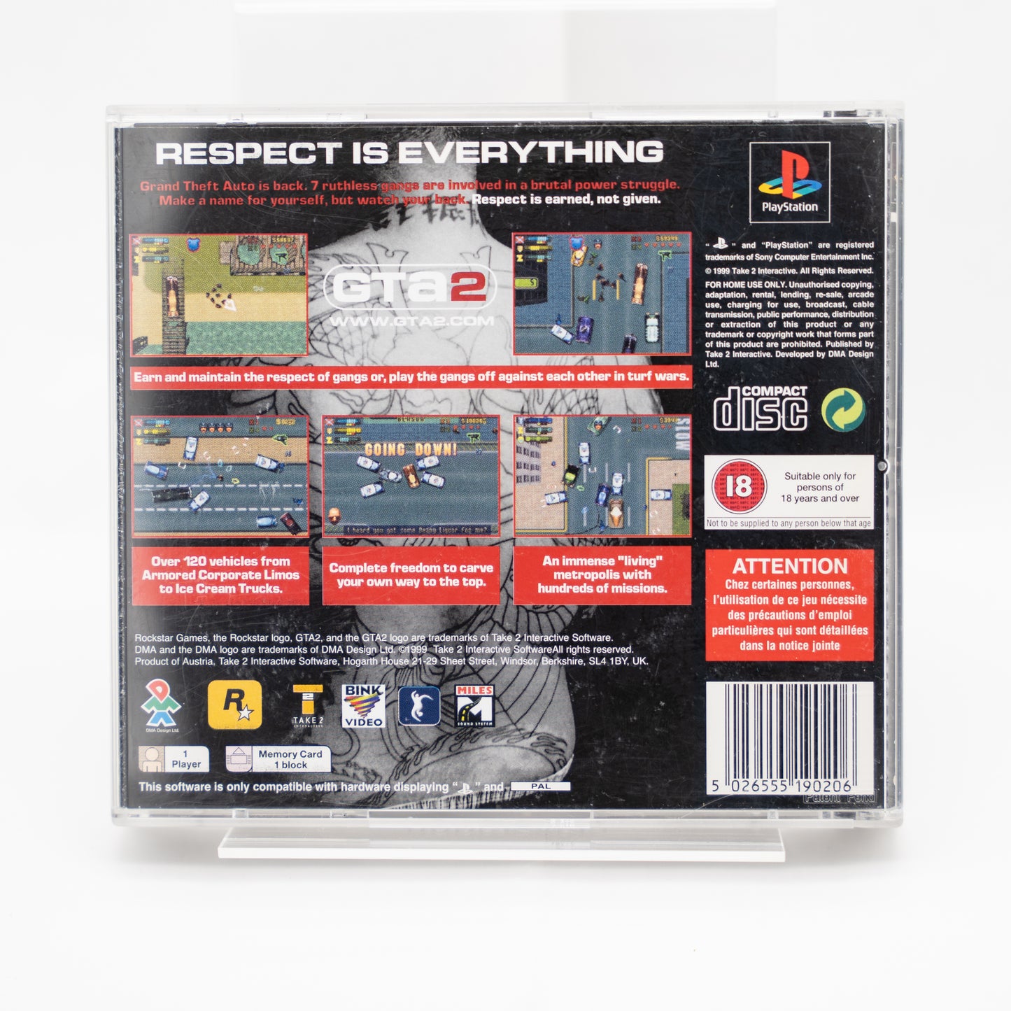 Grand Theft Auto 2 (GTa2) - PlayStation 1