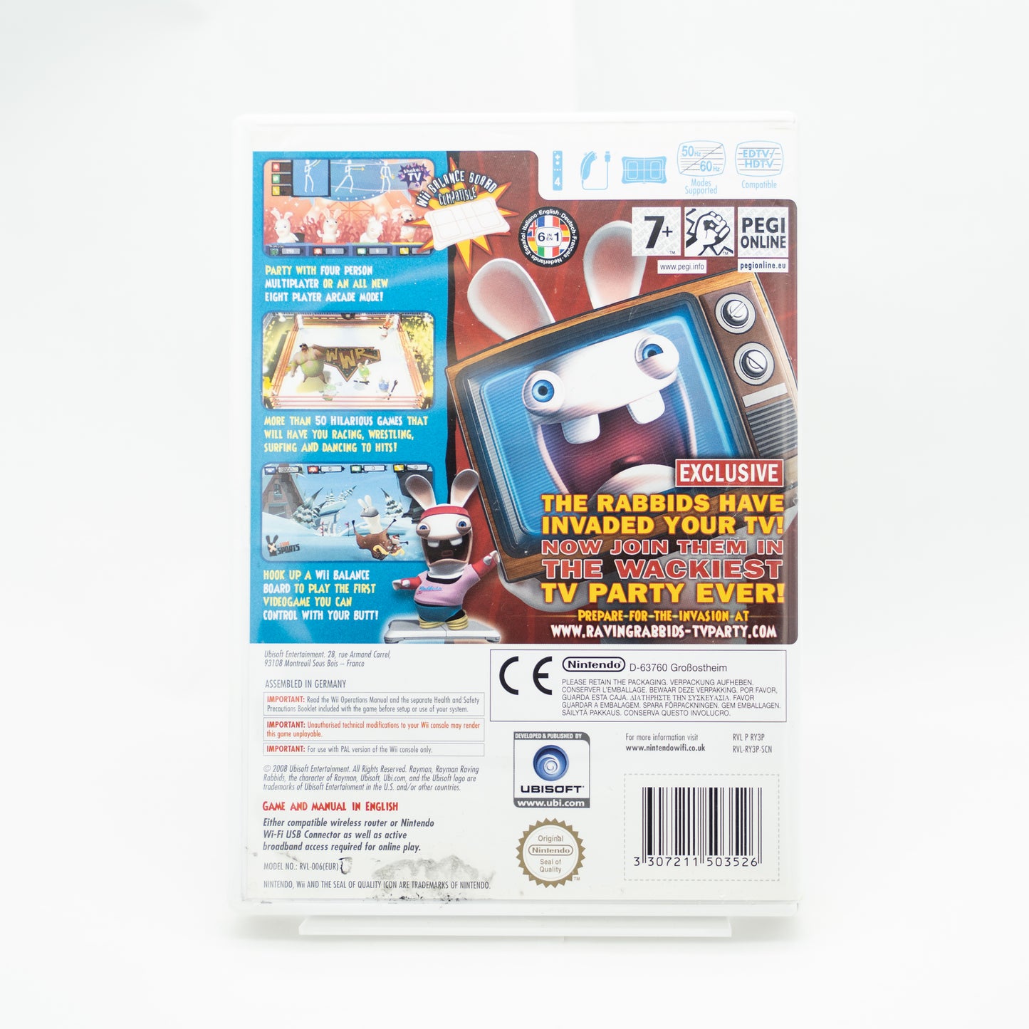 Rayman Raving Rabbids: TV Party - Nintendo Wii
