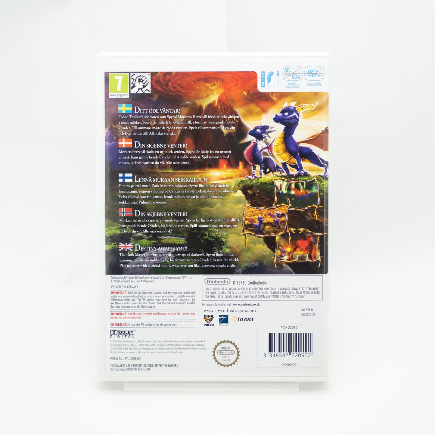 The Legend of Spyro: Dawn of the Dragon - Nintendo Wii