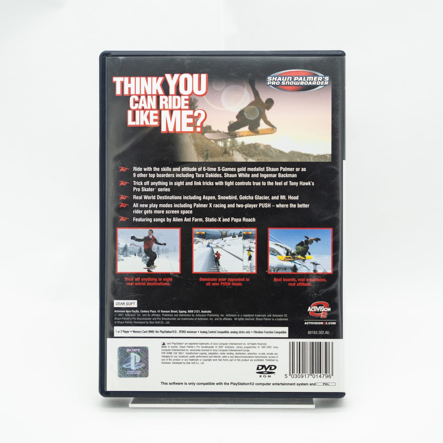 Shaun Palmer's Pro Snowboarder - PlayStation 2