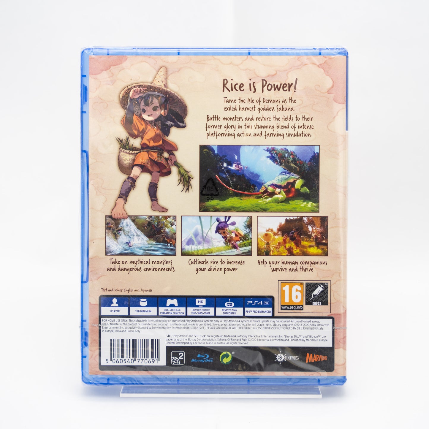 Sakuna Of Rice and Ruin (forseglet) - PlayStation 4