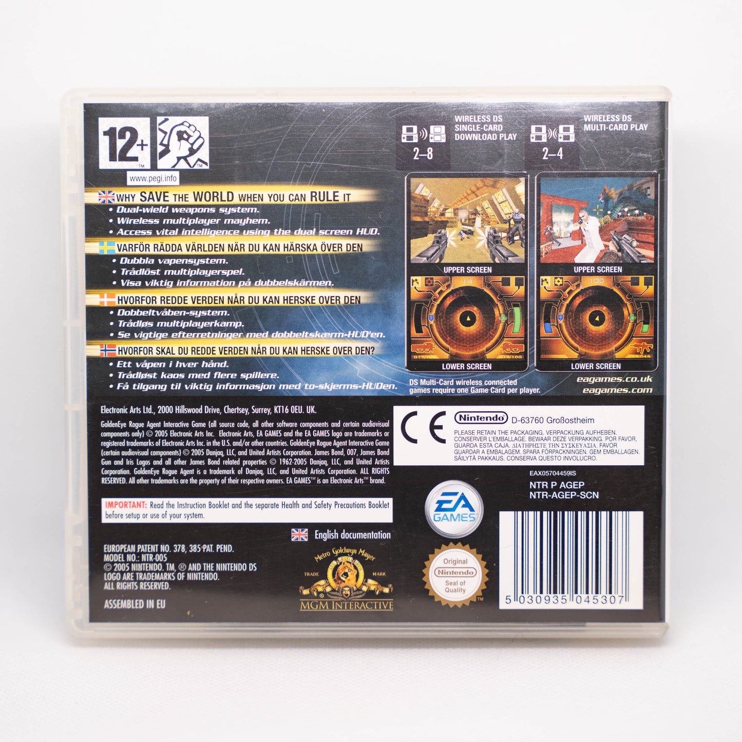 GoldenEye: Rogue Agent - Nintendo DS