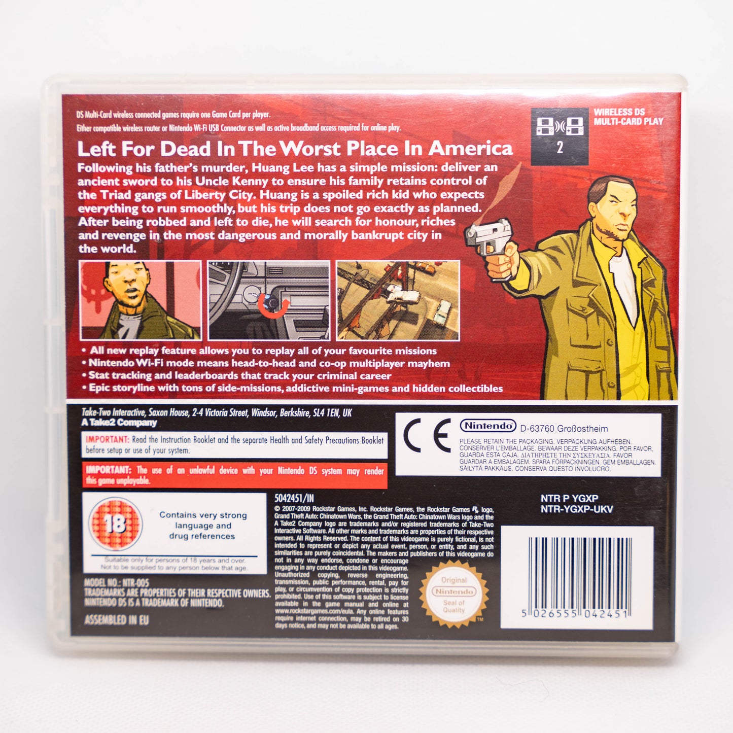 Grand Theft Auto Chinatown Wars - Nintendo DS