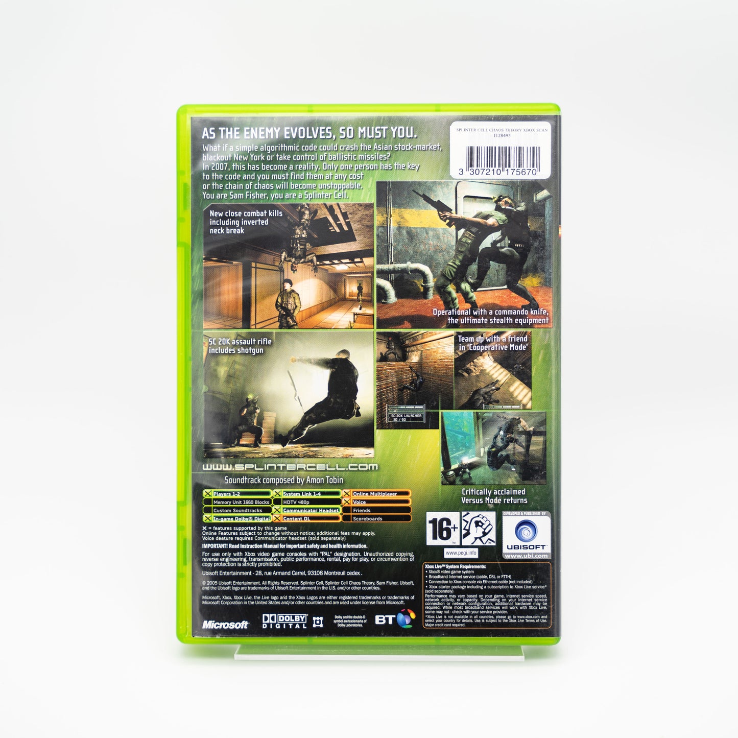 Tom Clancy's Splinter Cell: Chaos Theory - Xbox