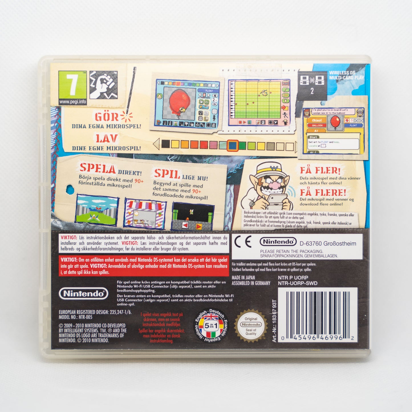 Wario Ware D.I.Y. - Nintendo DS