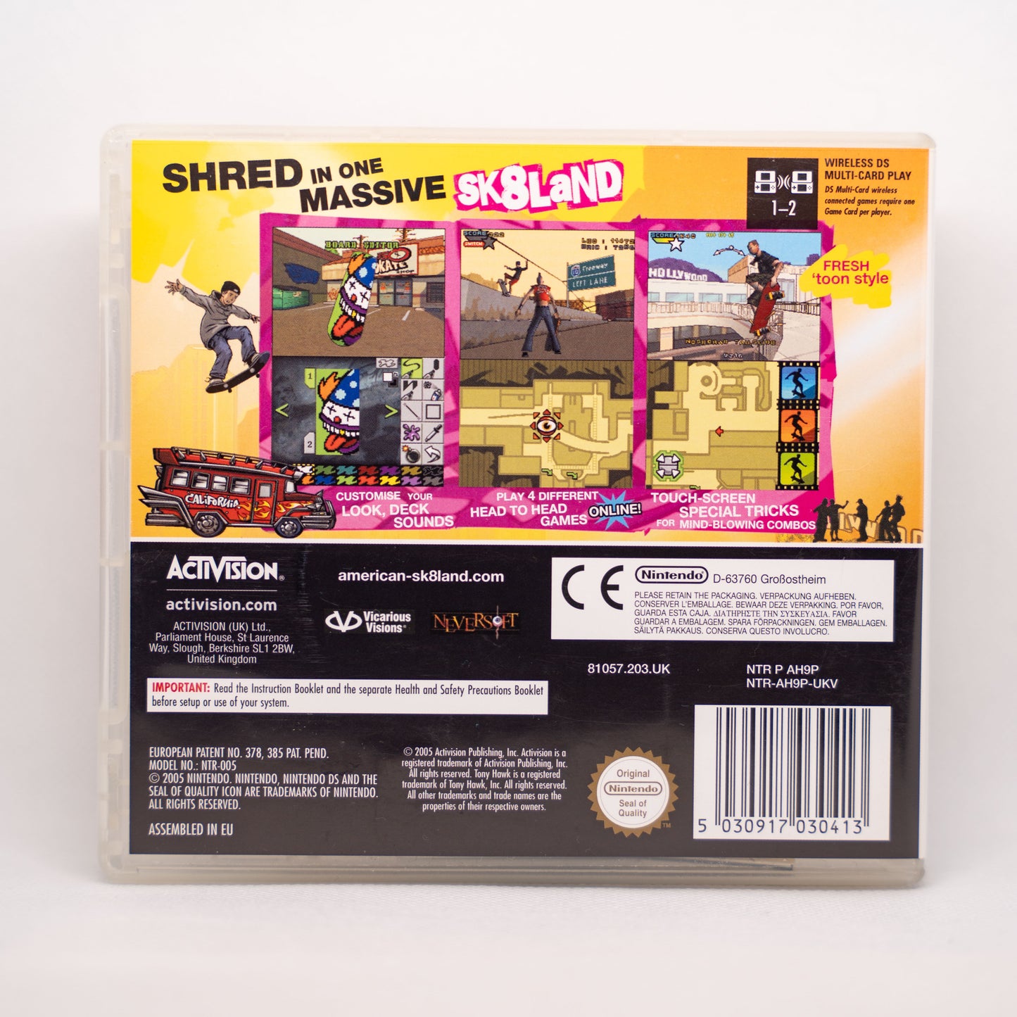 Tony Hawk's American Sk8land - Nintendo DS