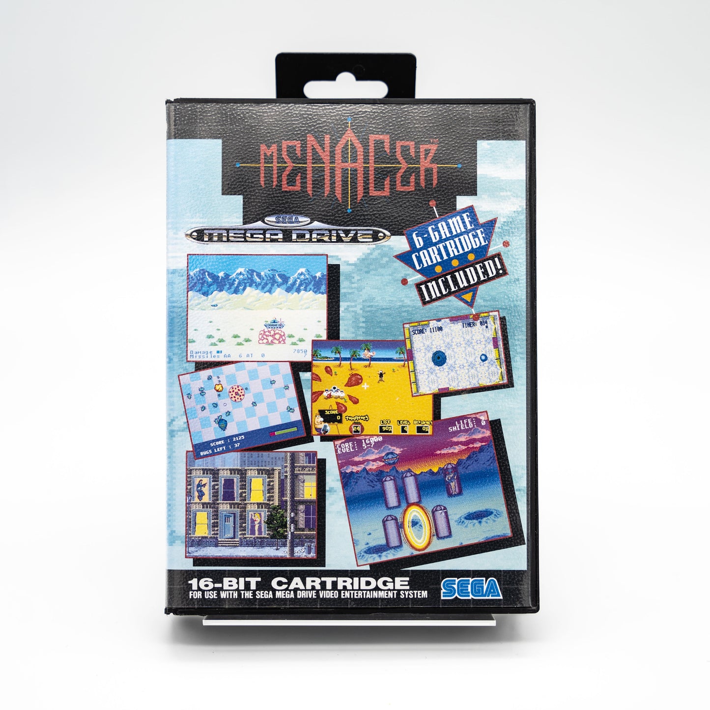 Menacer 6-Game Cartridge - SEGA Mega Drive