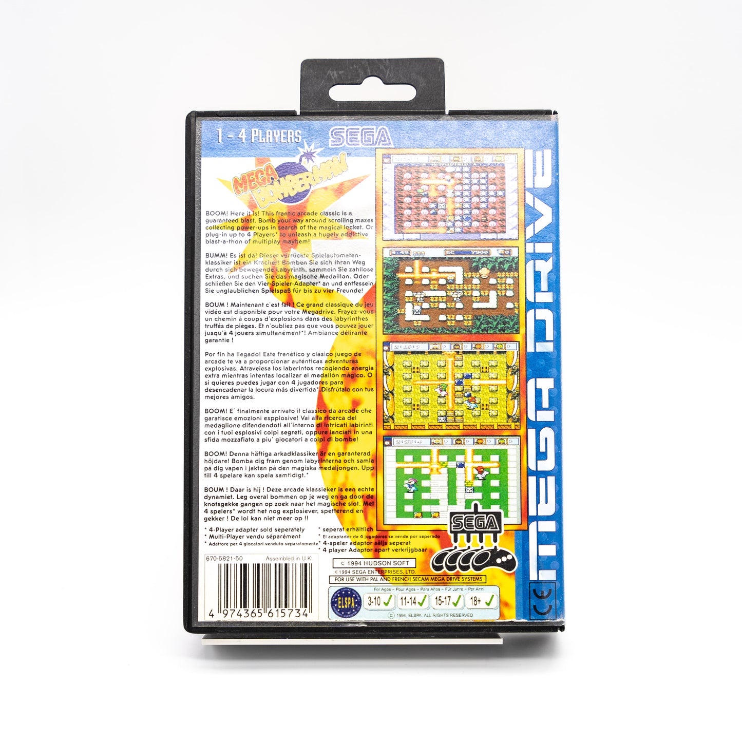 Mega Bomberman - SEGA Mega Drive
