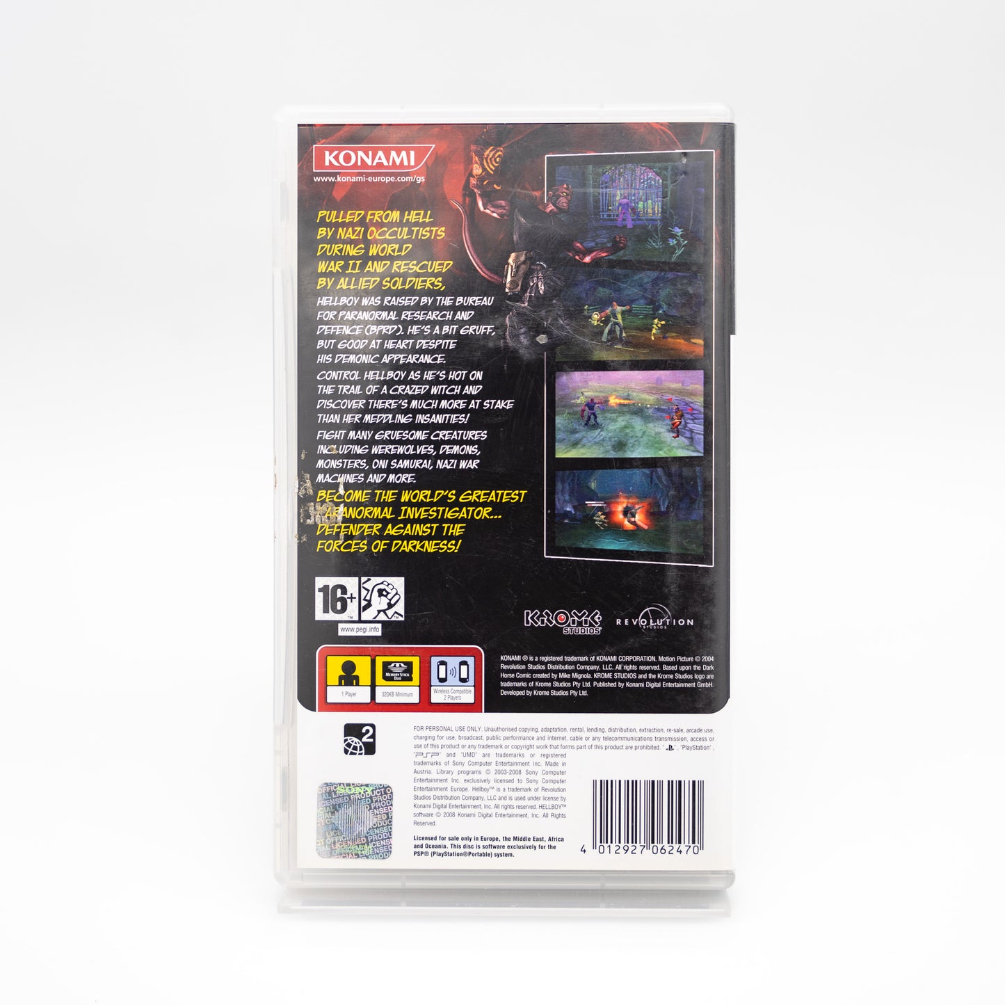 Hellboy: The Science of Evil - PlayStation Portable (PSP)