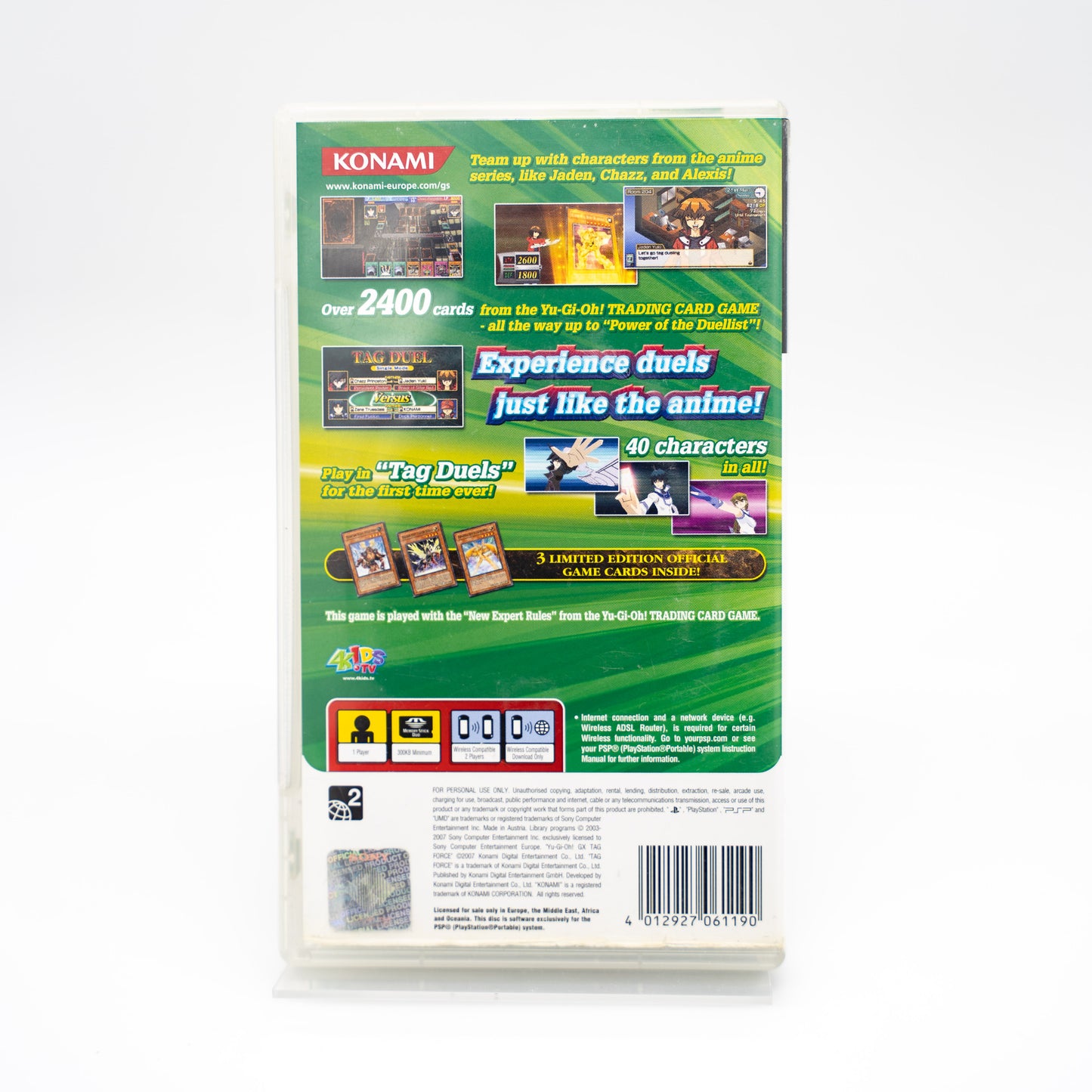 Yu-Gi-Oh! GX Tag Force - PlayStation Portable (PSP)