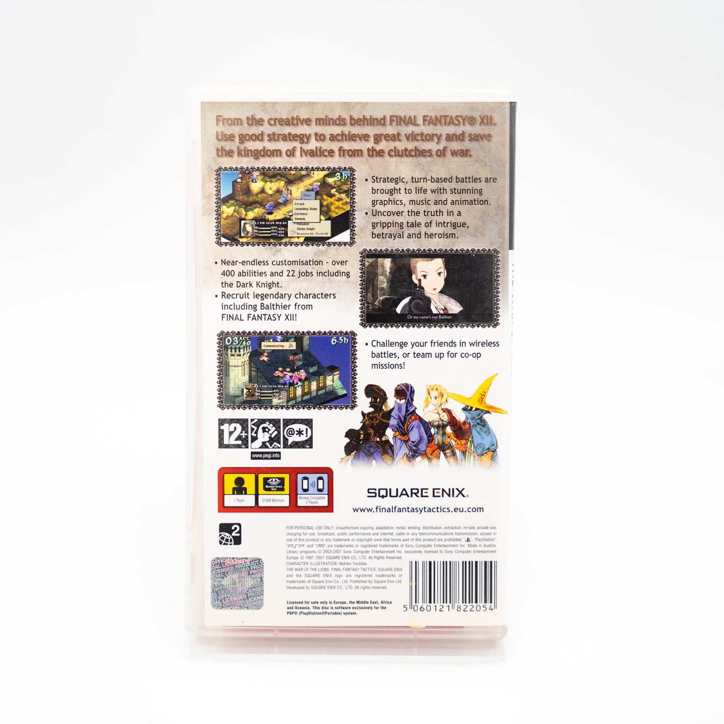 Final Fantasy Tactics: The War of the Lions - PlayStation Portable (PSP)