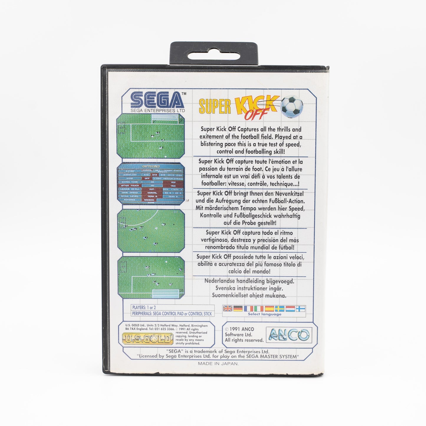 Super Kick Off - SEGA Master System