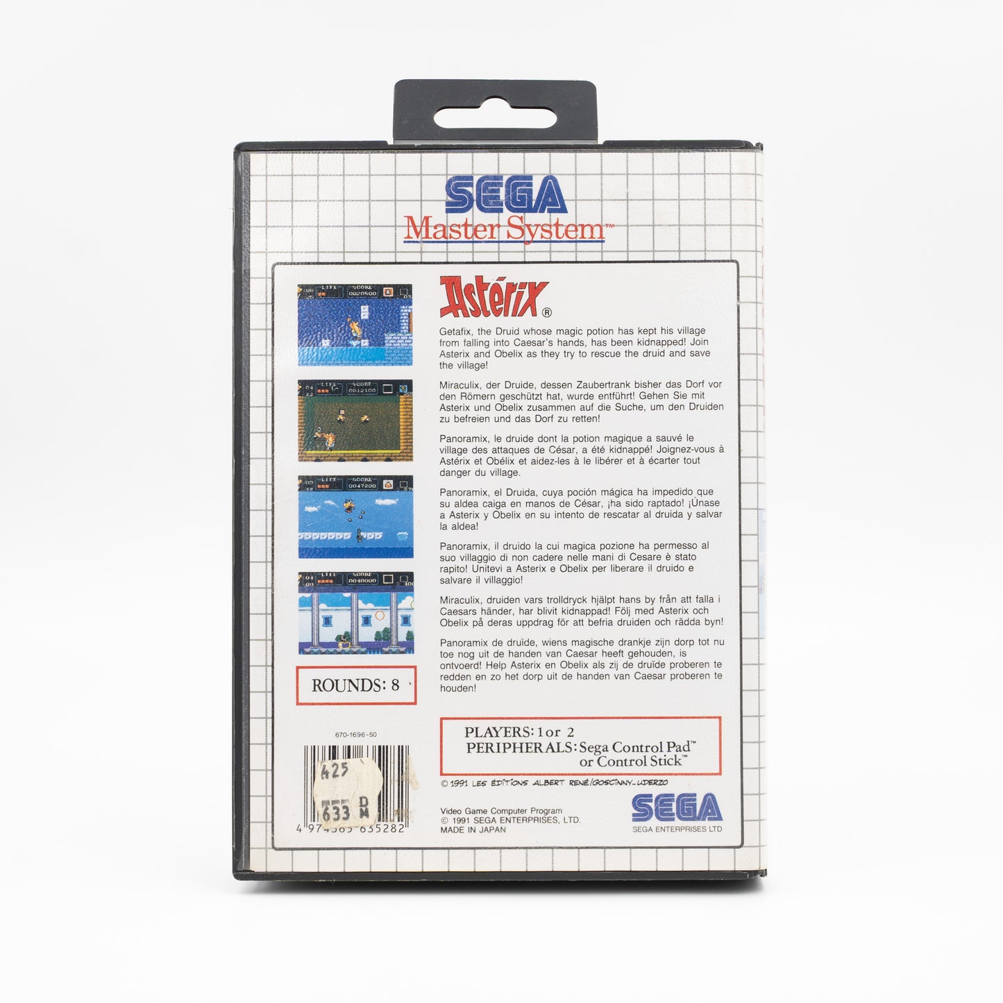 Asterix - SEGA Master System