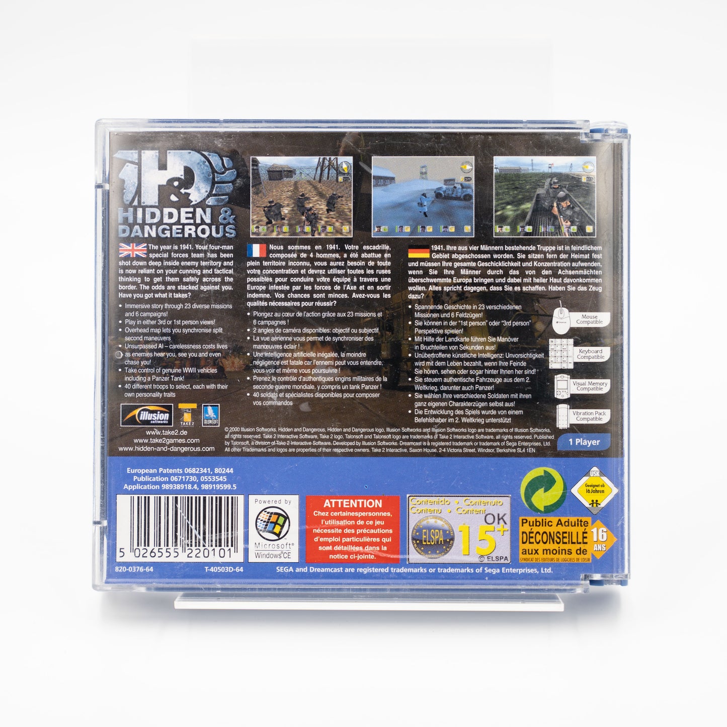Hidden & Dangerous - SEGA Dreamcast