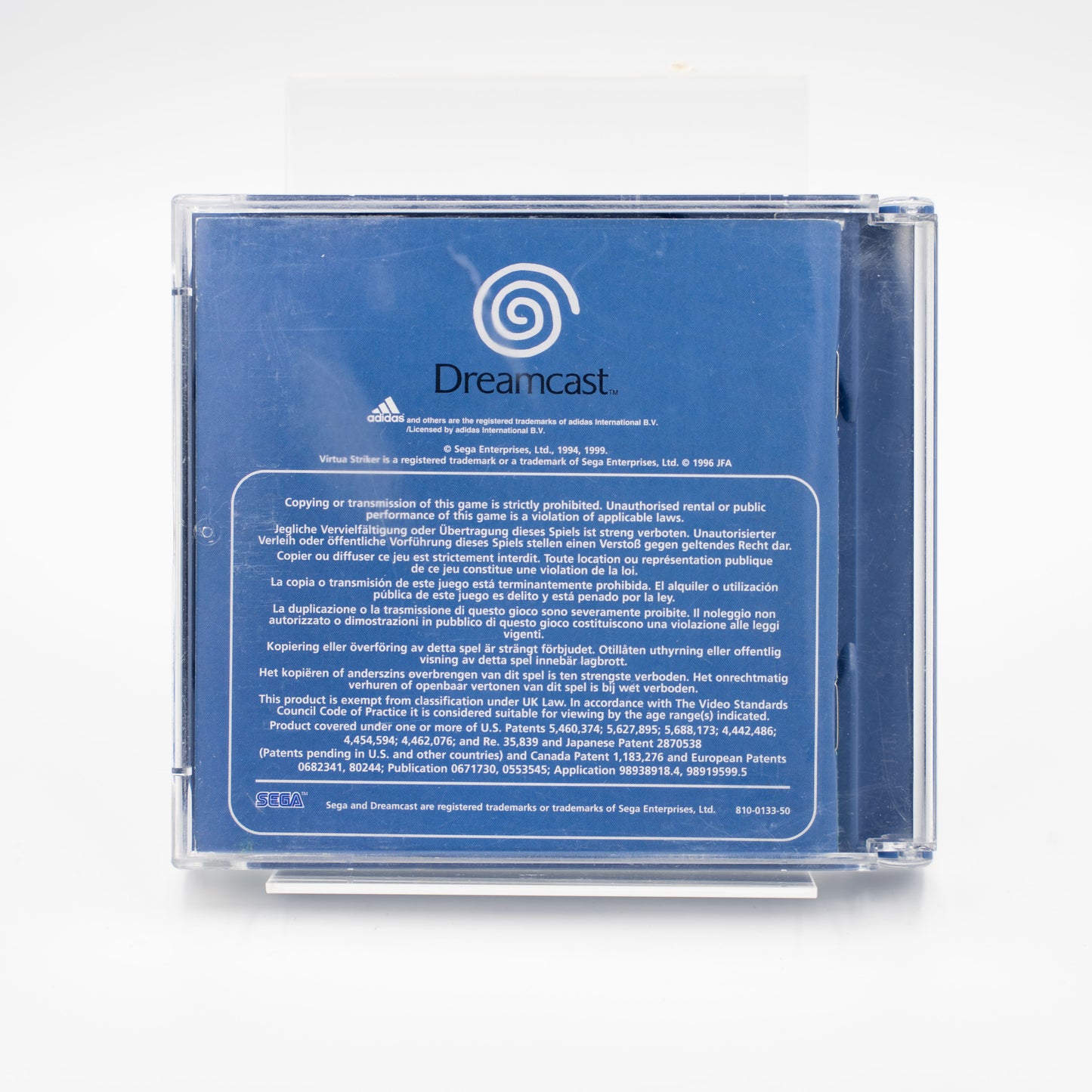 Virtua Striker 2 ver. 2000.1 - SEGA Dreamcast