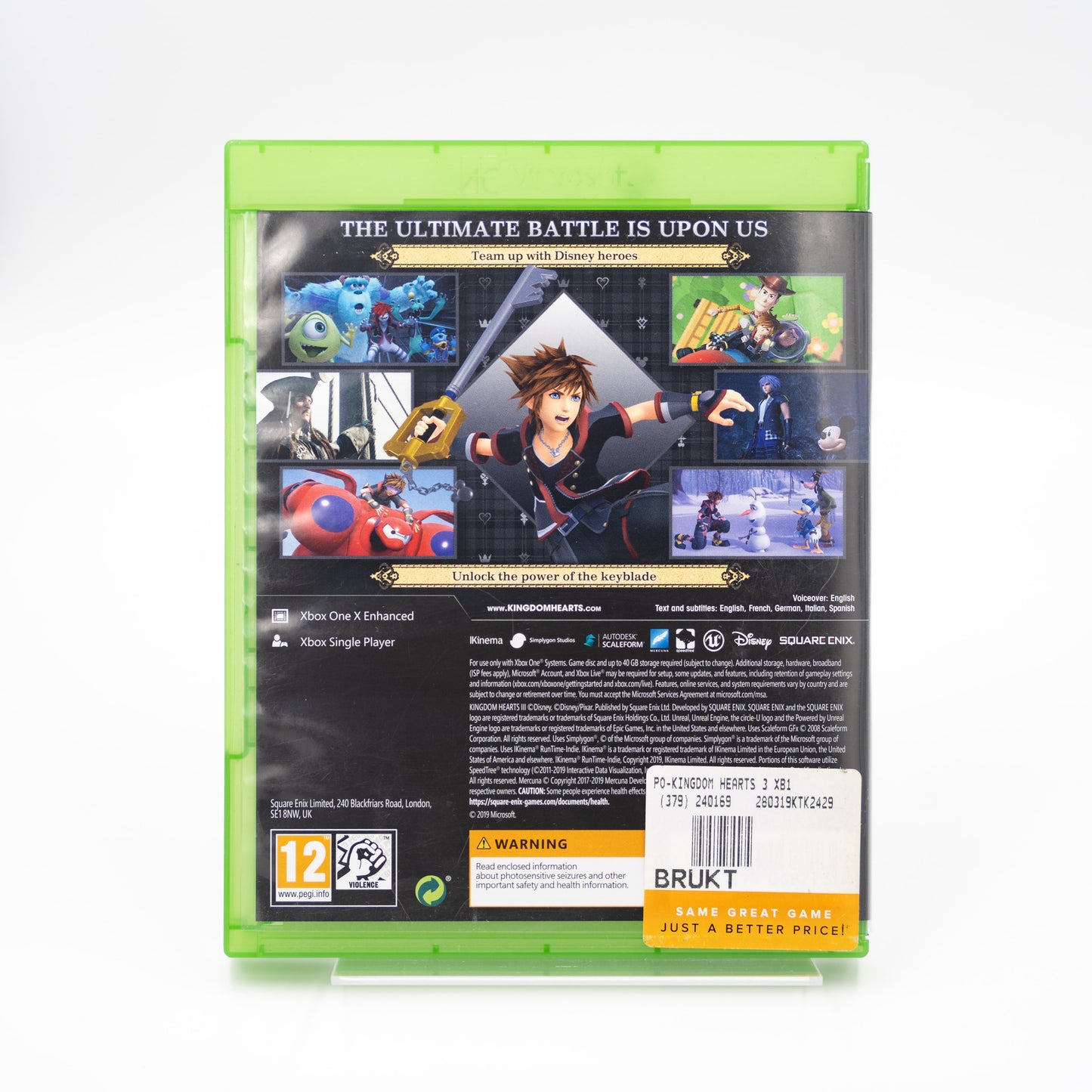 Kingdom Hearts III (3) - Xbox One