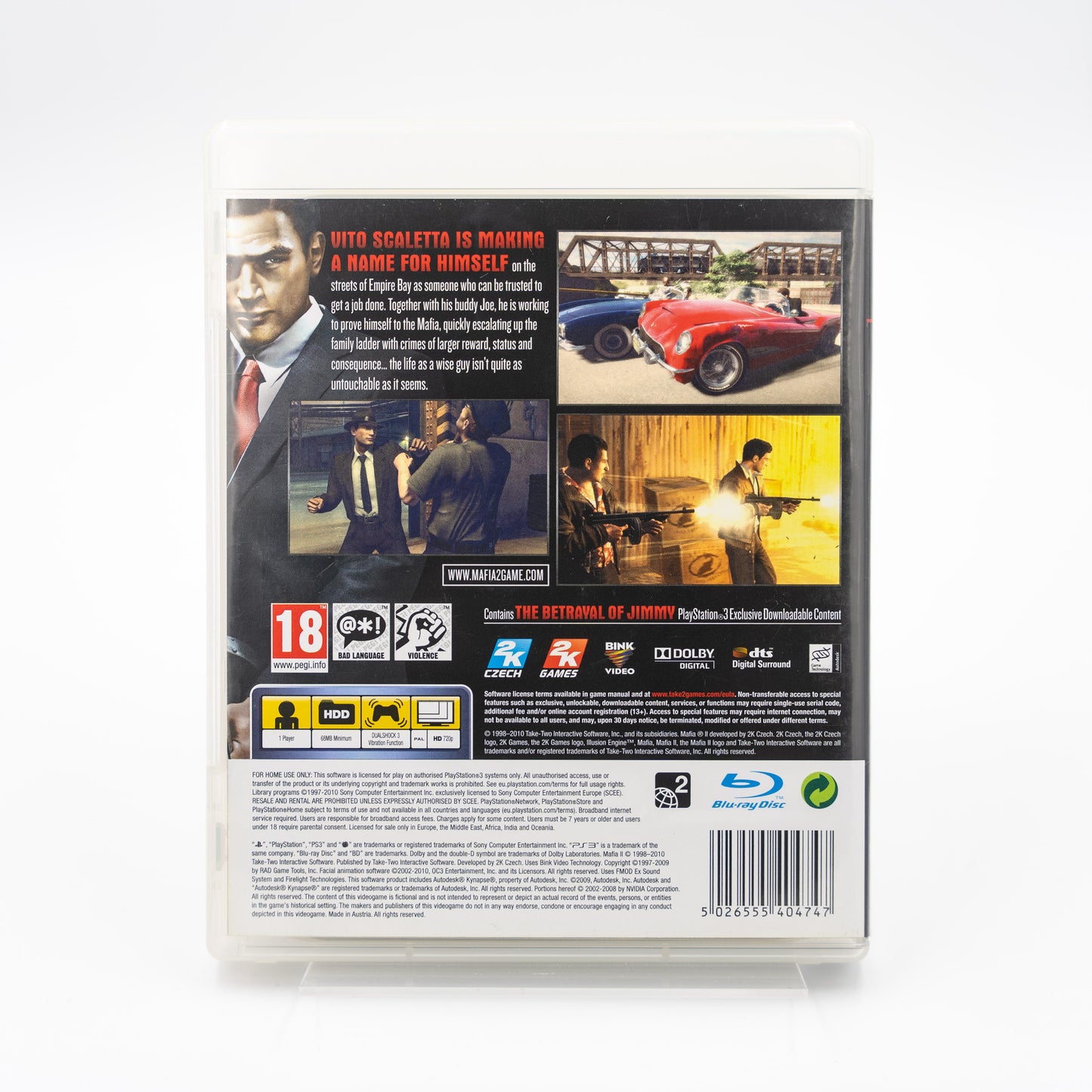 Mafia II - PlayStation 3