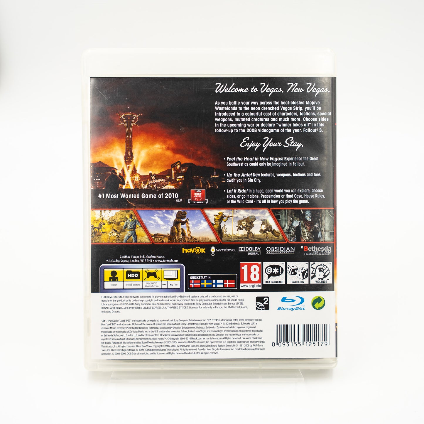 Fallout: New Vegas - PlayStation 3