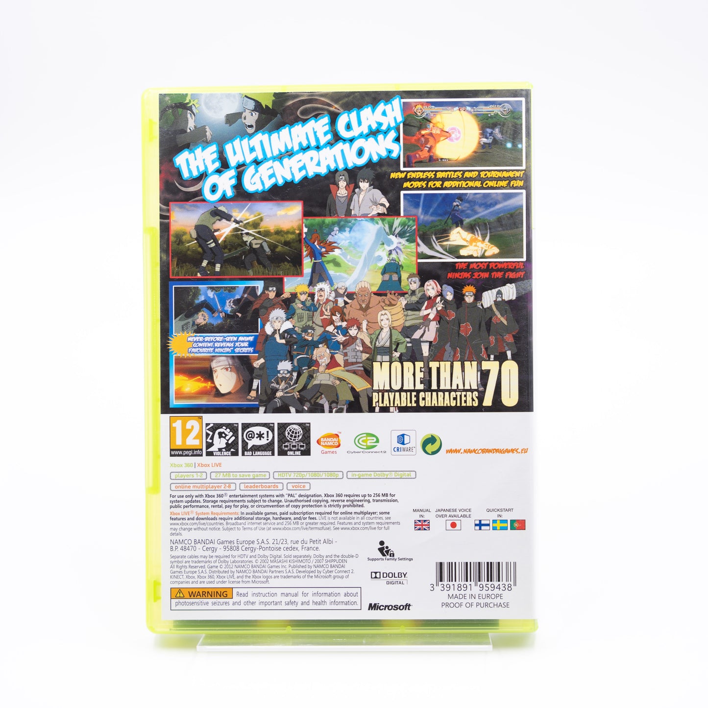 Naruto Shippuden: Ultimate Ninja Storm Generations - Xbox 360