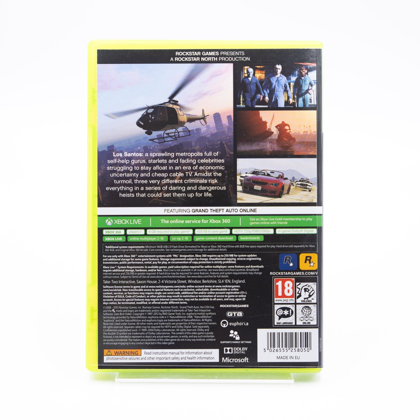 Grand Theft Auto V - Xbox 360