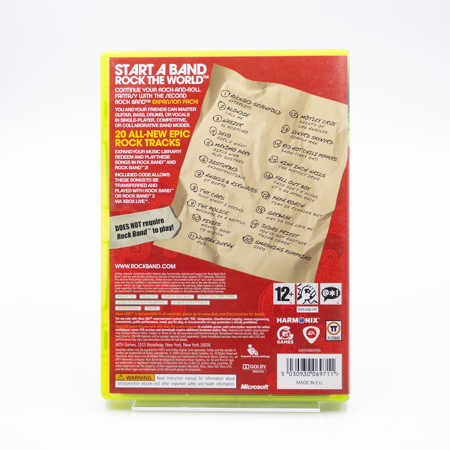 Rock Band: Song Pack 2 - Xbox 360