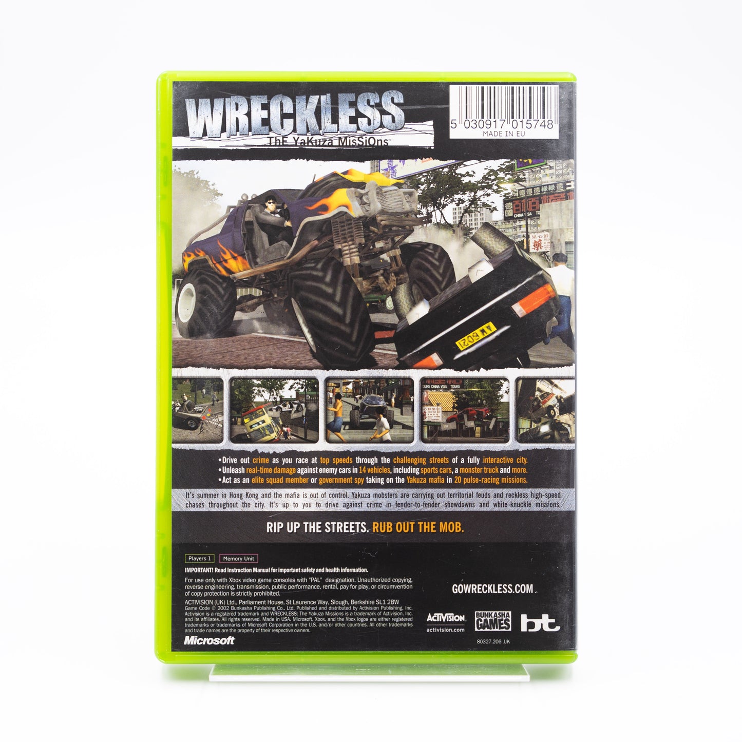 Wreckless: The Yakuza Missions - Xbox