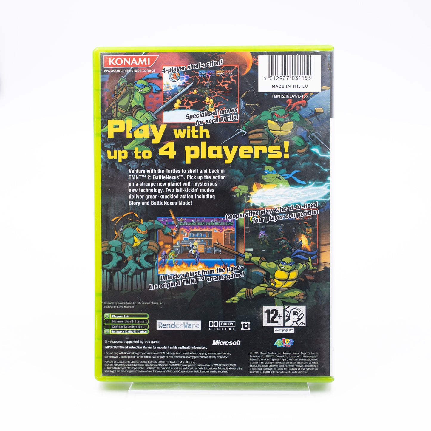 Teenage Mutant Ninja Turtles 2: Battle Nexus - Xbox