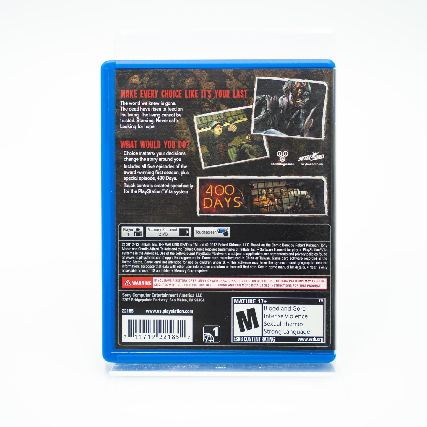 The Walking Dead: The Complete First Season - PS Vita