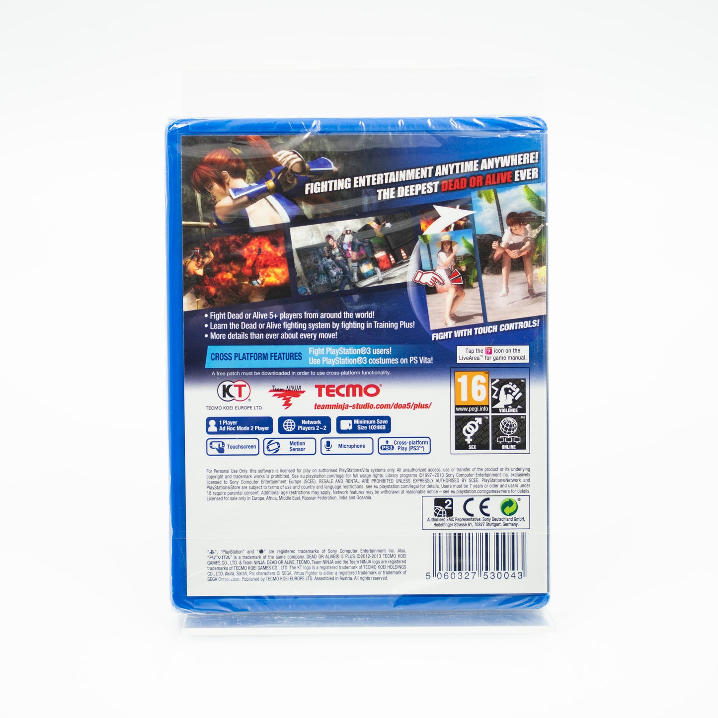 Dead or Alive 5+ (forseglet) - PS Vita